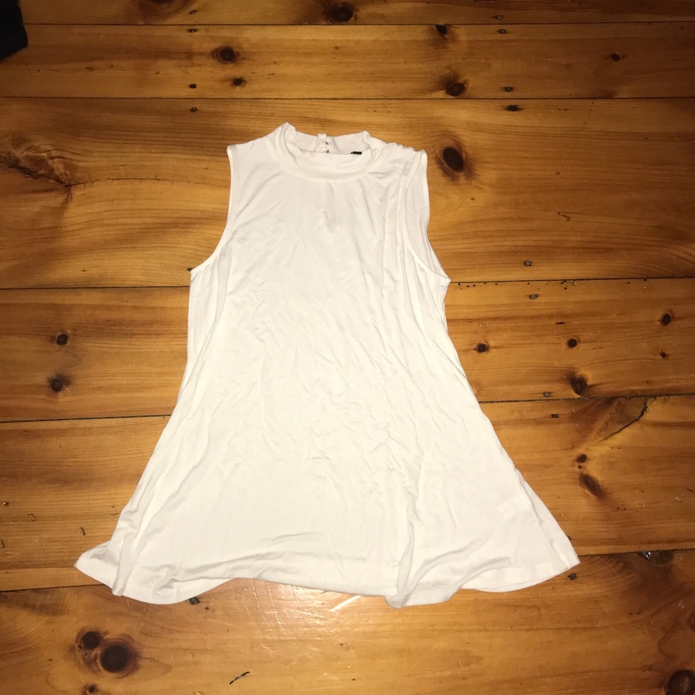 White tank top